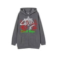 thumbnail image 1 of Sunloudy, chaqueta de calle para hombres y mujeres, manga larga, estilo gótico, calavera, hueso, patrón de letras, estampado, cremallera, Sudadera con capucha, abrigo Sunloudy moda, 1 of 2