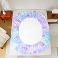 thumbnail image 5 of Castle Fairy Kawaii Purple Bow Knot 4Pcs Bed Sheets for Teens Girls Children,Dreamy Princess King Sheets,Gradient Galaxy Universe Super Cozy Sheet Set,Lightweight Room Decor, 5 of 7