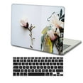 thumbnail image 1 of KSK KAISHEK Hard Case Shell Cover Compatible with MacBook Air 13"( Retina Display, 2022 2021 2020 2019 2018) + Black Keyboard Cover Model A2337 m1 A2179 A1932, USB Type-C Flower 0565, 1 of 5