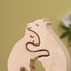 thumbnail image 5 of Regalo y Moderno para el Día de la Madre, Familia de Osos, Adornos Artesanales de Madera para Madre e Hijo, 5 of 5