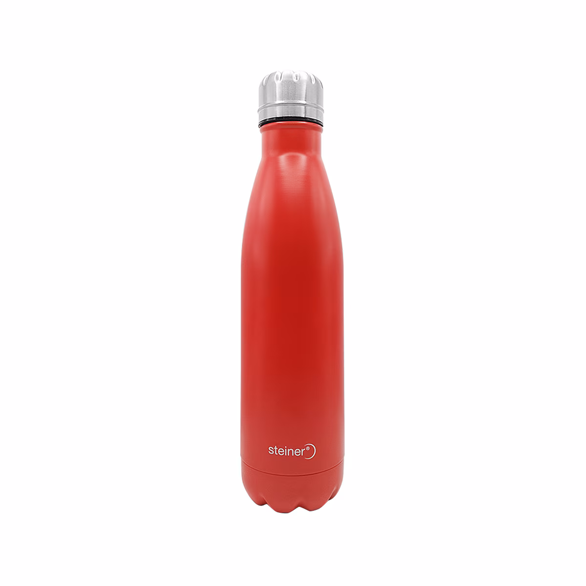 Botella Térmica Deportiva Steiner De Acero Inoxidable 750 Ml, Rojo