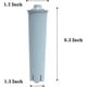 thumbnail image 2 of 6 Packs compatible with Jura Clearyl Claris compatible with Coffee Machines Blue Water Filter, 2 of 5