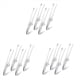 thumbnail image 1 of 12X Pinzas para Barbacoa Coreanas Y Japonesas Pinzas para Parrilla Autoportantes Utensilios de Cocina Antideslizantes Pinzas de Acero Inoxidable, 1 of 5