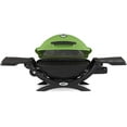thumbnail image 2 of Weber Q-1200 Green LP Gas Grill, 51070001, 2 of 14