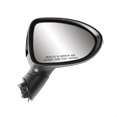 thumbnail image 2 of 75575K- Fit System Passenger Side Mirror for 13-17 KIA Rio Sedan, Rio 5 Wagon, (From 12-16-13, textured black w/PTM cover, w/turn signal, power folding), R, Heated Power, 2 of 2