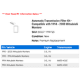 thumbnail image 2 of Automatic Transmission Filter Kit - Compatible with 1994 - 2000 Mitsubishi Montero 1995 1996 1997 1998 1999, 2 of 2