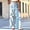 A_Light Blue#22, variant on Yteetum Wide Leg Pants for Women Drawstring Elastic Waist Palazzo Pant Womens Fall Floral Print Loose Comfy High Waisted Boho Beach Vacation Pants