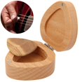 thumbnail image 2 of Guitar Pick Box, Beech Wood Acoustic Plectrums Case, For Guitar Player Storage, 2 of 8