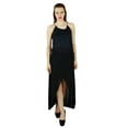 thumbnail image 4 of Bimba Women Asymmetrical Rayon Skirt High Low Skirt, 4 of 7