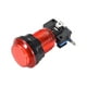 thumbnail image 1 of Botón de empuje de juego de 33.5 mm redondo, interruptor de botón iluminado LED de 12V con microinterruptor para juegos de video de arcade rojo, 1 pieza, 1 of 5