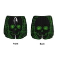 thumbnail image 5 of Lsque Numbers Skull Printed Women's Running Shorts with Liner Pockets,Elastic Quick Dry Workout Athletic Gym Yoga Shorts,Womens High Waist Shorts-XX-Large, 5 of 9