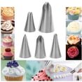 thumbnail image 3 of POYOGA 11pcs Cake Decorating Kits Flower Cream Cake Icing Tips Nozzles Pastry Bags Coup, 3 of 12