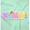 thumbnail image 2 of XOMG POP Colorful Pattern Palooza Logo Women's T Shirt Ladies Tee Brisco Brands S, 2 of 6