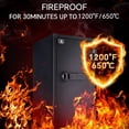 thumbnail image 2 of TigerKing Large Fireproof Safe 1.8 Cu. Ft., Steel Digital Safe Box with Keypad and Keys for Home, Office, Business, 2 of 8