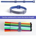 thumbnail image 3 of Cable Velcro Tape, 120 Pieces Reusable Velcro Ties Velcro Fastener Self-adhesive, 3 of 4