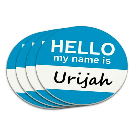 

Urijah Hello My Name Is Coaster Set