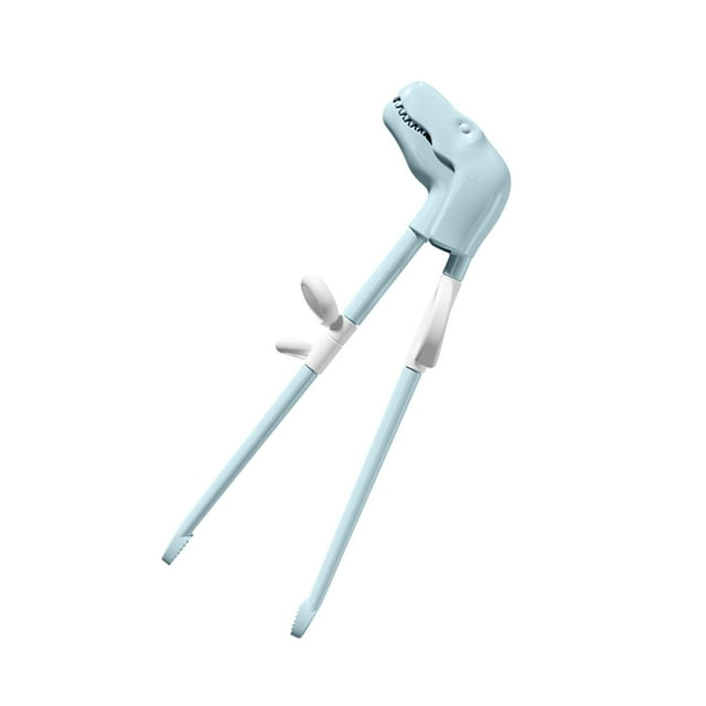Child Eating Training Helper Chopsticks Easy to Use Kids Training Chopsticks blue