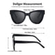 thumbnail image 2 of 2024 Sunglasses For Women, Sunglasses Womens Retro Sunglasses Trendy For Ladies, Big Frame Oversized Sun, 2 of 5
