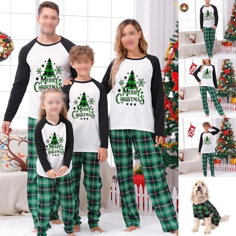 Family and dog xmas pjs sale