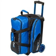 Moxy Bowling Products  Premium Double Roller Bowling Bag- Royal/Black