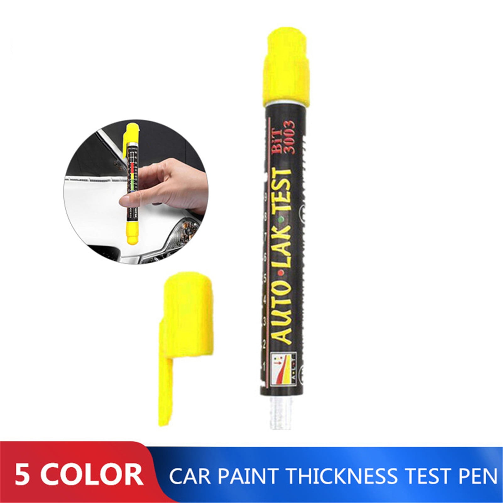 Auto Lak Test Car Paint Thickness Tester Meter Gauge Crash Check Test Tester