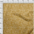 thumbnail image 3 of oneOone Rayon Gamboge Yellow Fabric Block Sewing Material Print Fabric By The Yard 56 Inch Wide, 3 of 5