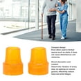 thumbnail image 3 of Cane Crutch Pad, 2pcs Elastic Cane Tip Shock Absorption Durable  for Walking Stick, 3 of 7