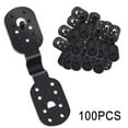 thumbnail image 2 of Yulucky Blackout Curtain Lock 100-Pack Heavy Duty Plastic Shade Cloth Clips, 2 of 9
