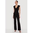 thumbnail image 2 of Women's Straight Leg Crepe Knit Pintuck Detail Pants, 2 of 4