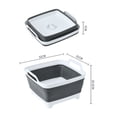 thumbnail image 4 of Lavavajillas, Lavavajillas Plegable Fregadero Portátil, Lavavajillas, Lavabo Plegable, Lavabo Con Tapón De Drenaje, Fregadero De Cocina, Fregadero De Camping Vhermosa CQ659, 4 of 4