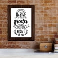 thumbnail image 6 of What's Inside of You Is Greater Than What's In Front of You, Wooden Frame 5x7 Decorative Wall Plaque (Full Color), 6 of 7