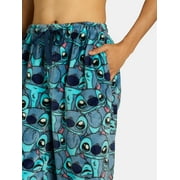 Disney Men's Stitch Superminky Sleep Pants, Sizes S-XL
