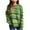 Green, variant on Giftesty Women's Winter Fall Gradient Color Striped Knitted Crew Neck Long Sleeve Loose Fit Soft Warm Comfortable Pullover Sweater for Daily Wear Casual Outings