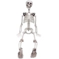 thumbnail image 4 of 90Cm Posable Halloween Full Skeleton Realistic Human Bones With Movable Joints For Halloween Party Decoration, 4 of 5