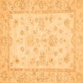 thumbnail image 1 of Ahgly Company Indoor Square Oriental Orange Traditional Area Rugs, 4' Square, 1 of 4