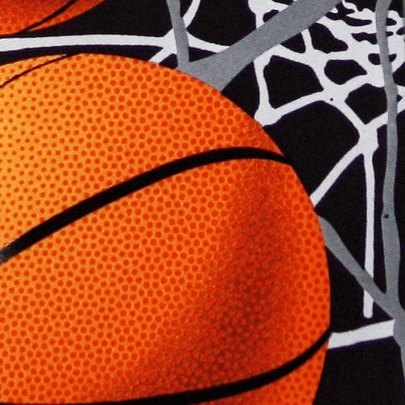 Basketball Zone Necktie Mens Tie
