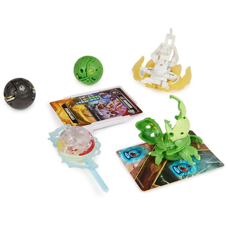 Bakugan Battle 5-Pack Action Figures, Spinning Toys, Character