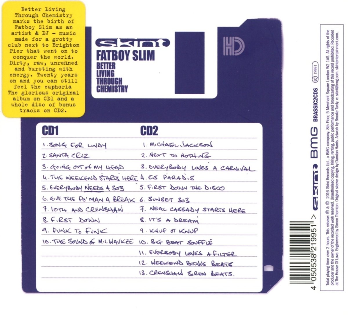 Fatboy Slim - Better Living Through Chemistry: 20th Anniversary