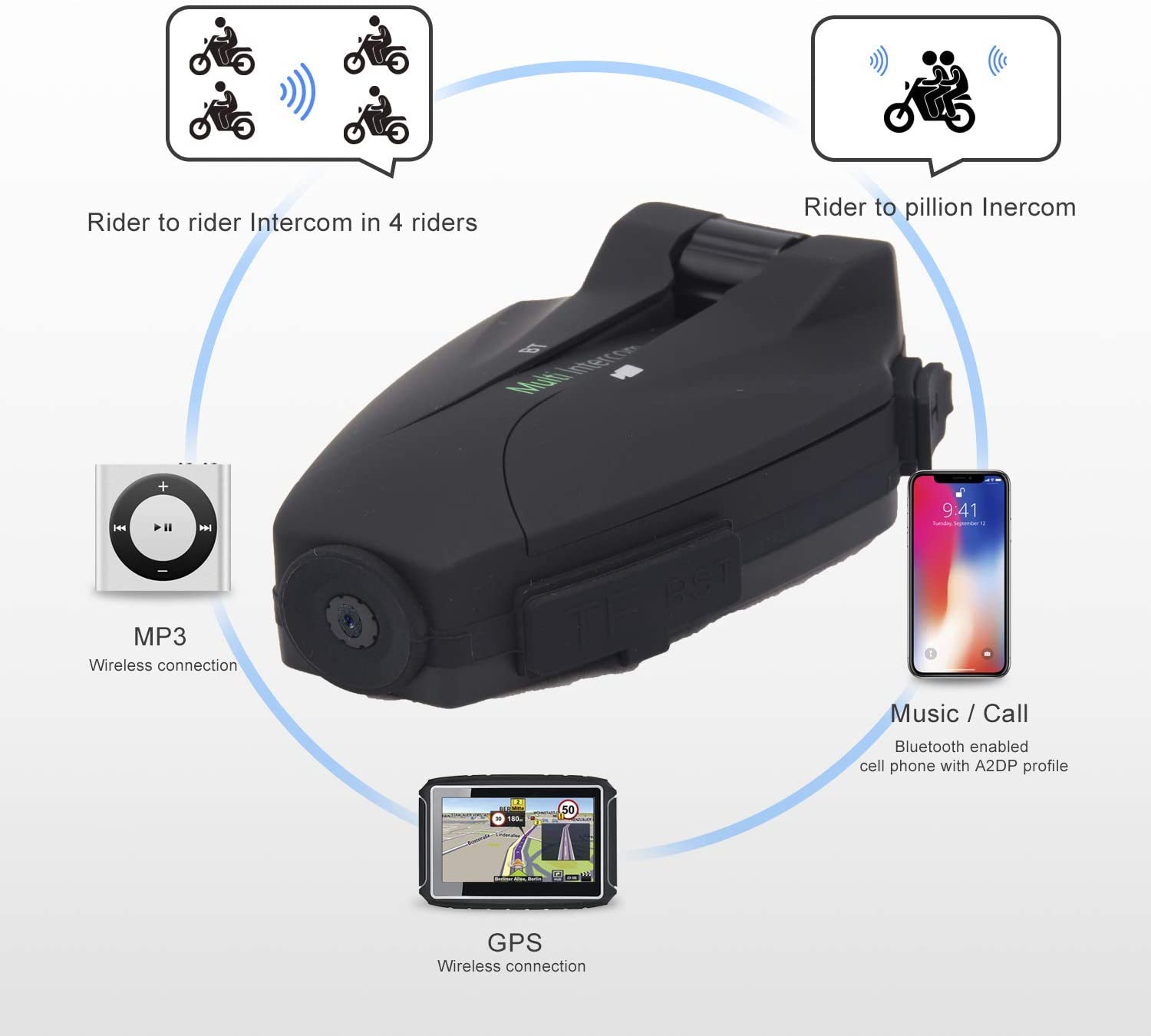 interphone bluetooth intercom