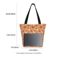 thumbnail image 5 of Fotbe Mushroom maple nuts Pattern Beach Tote,Shoulder Handbag,Spacious Tote Bag,Lightweight Travel Bag,Versatile Shopping Bag, 5 of 9