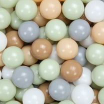 Ball Pit Balls for Ball Pit Phathalate BPA Free Plastic Balls Crush and Smash Proof Balls 100pcs 2.2" Set for Toddlers for Play Tent Tunnel