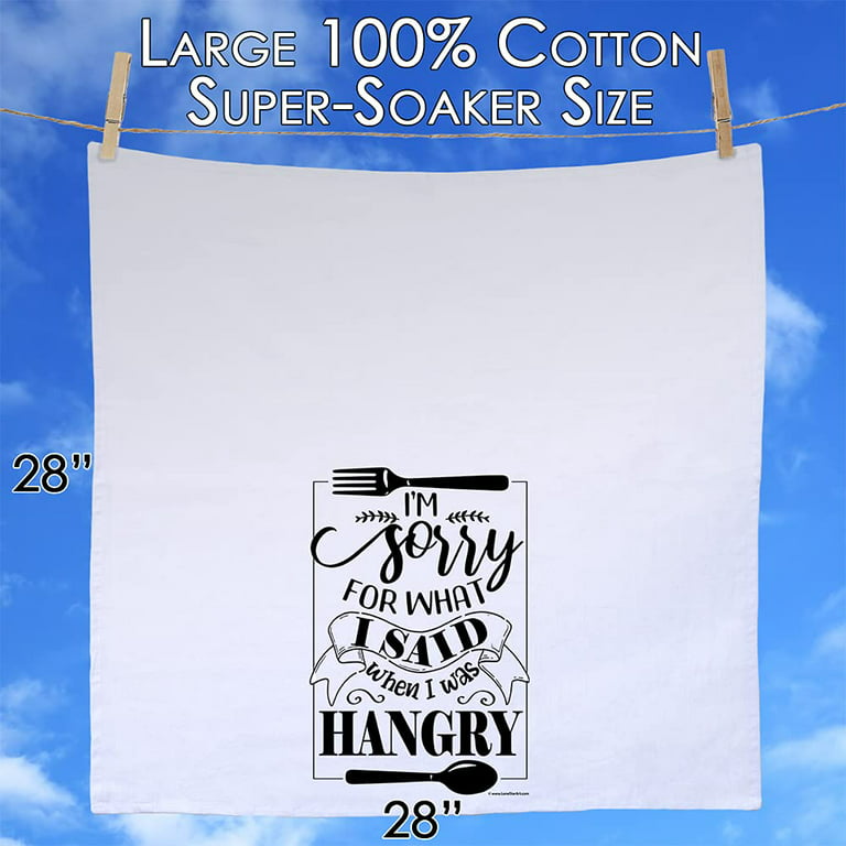 Funny Dish Towel, Witch Better Have My Candy Flour Sack Kitchen