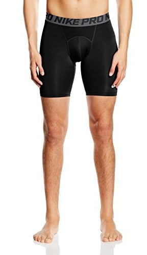 Elevado Profesión receta Nike Pro Combat Men's 6&quot; Compression Shorts Underwear Gray Size 2XL -  Walmart.com