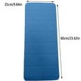 thumbnail image 3 of Thick Exercise Mat for at Home Workout Non Slip Blue Rubber Yoga Mat 24X10 in for Pilates at Home Fitness Training Gift for Yogis and Fitness Enthusiasts, 3 of 4