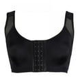 thumbnail image 5 of Women Plus Size Post Surgery Bra Front Closure Sport Bra Removable Pads Wirefree, 5 of 7