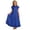 SQR105-Blue, variant on Flower Girl Dresses Birthday Wedding Sleeveless Elegant Lace Satin Party Romper Dress Sheer Overlay Couture Comfort Performances Formal Girls Dresses