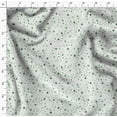 thumbnail image 4 of Soimoi Green Modal Satin Fabric Stars Star Print Fabric by the Yard 42 Inch Wide, 4 of 6