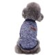 thumbnail image 1 of Ropa para perros y mascotas, suéter para perros, suave, grueso, cálido, camisa para perros, suéter de invierno para perros (azul marino, M), 1 of 5