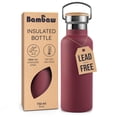 thumbnail image 1 of Botella Térmica Bambaw Aislada de Acero Inoxidable 750 ml Roja, 1 of 8