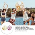 thumbnail image 2 of 2pcs Clear Beach Balls Blow up Confetti Beach Ball Inflatable Transparent Pool Ball with Inflator Sports Party Favors for Children Adults Random Color, 2 of 8